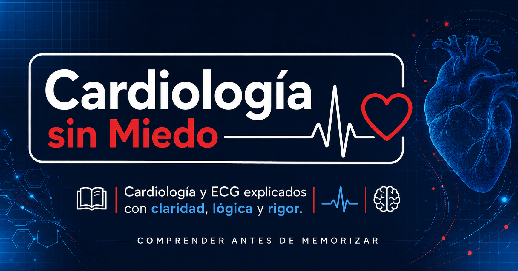 Nace Cardiología sin Miedo: otra forma de aprender cardiología